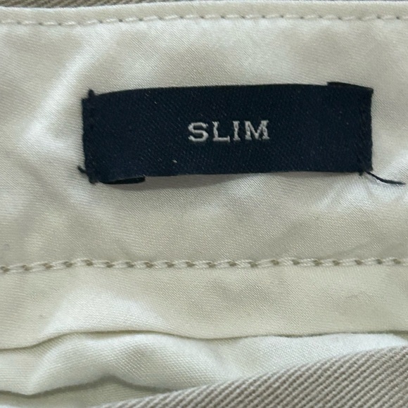 J. Crew Flex Chinos Men’s 35x32 Slim Fit Khaki - Picture 4 of 10